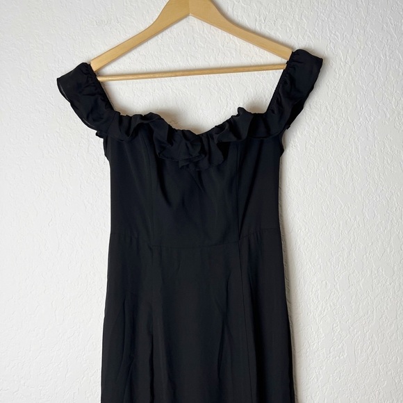 Wayf Harlow Off-The-Shoulder A-Line Dress - Picture 6 of 11